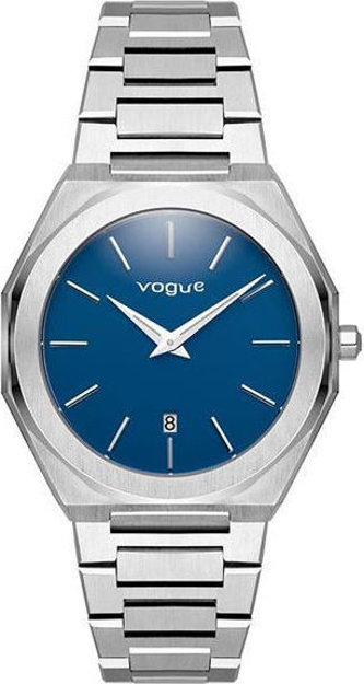Εικόνα της ΩΡΟΛΟΓΙ ΓΥΝΑΙΚΕΙΟ VOGUE TORNADO ΑΤΣΑΛΙ ΜΠΛΕ ΠΛΑΚΑ