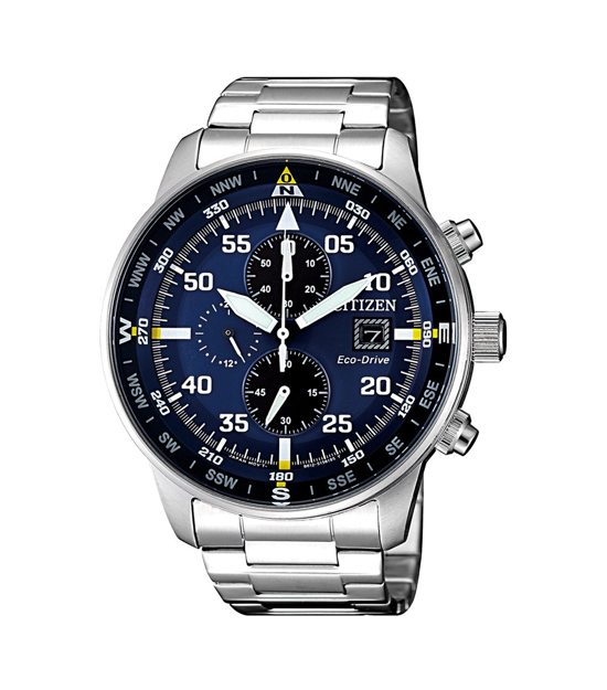 Εικόνα της ΑΝΔΡΙΚΟΣ ΧΡΟΝΟΓΡΑΦΟΣ CITIZEN ECO DRIVE AVIATOR 