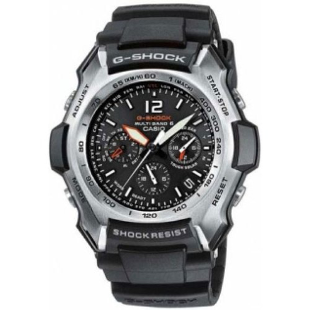 Εικόνα της ΩΡΟΛΟΓΙ ΑΝΔΡΙΚΟ CASIO GSHOCK ΧΡΟΝΟΓΡΑΦΟΣ ΜΑΥΡΗ ΠΛΑΚΑ ΚΑΙ ΛΟΥΡΑΚΙ