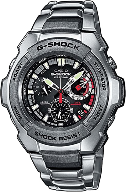 Εικόνα της ΩΡΟΛΟΓΙ ΑΝΔΡΙΚΟ CASIO GSHOCK ΧΡΟΝΟΓΡΑΦΟΣ ΜΑΥΡΗ ΠΛΑΚΑ ΚΑΙ ΜΠΡΑΣΙΛΕ