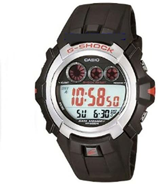 Εικόνα της ΩΡΟΛΟΓΙ CASIO  G-SHOCK G-3010 ΜΑΥΡΟ ΣΤΡΟΓΓΥΛΗ ΚΑΣΑ ΚΟΚΚΙΝΑ ΨΗΦΙΑ 