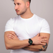Εικόνα της ΑΝΔΡΙΚΟ SMARTWATCH SECTOR S-02 ΜΑΥΡΟ ΥΦΑΣΜΑΤΙΝΟ ΛΟYΡΙ