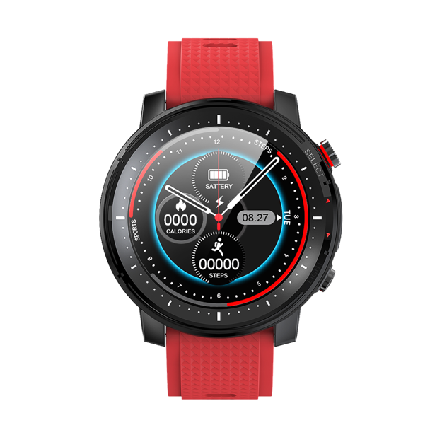 Εικόνα της DAS-4 SMARTWATCH ST08 ΚΟΚΚΙΝΟ