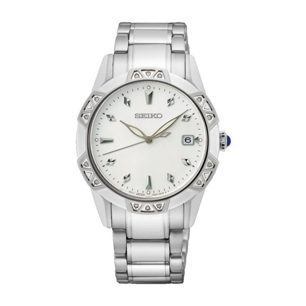 Εικόνα της ΓΥΝΑΙΚΕΙΟ ΩΡΟΛΟΓΙ SEIKO CONCEPTUAL ΜΕ ΔΙΑΜΑΝΤΙΑ