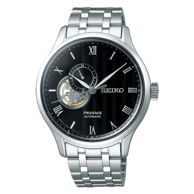 Εικόνα της AYTOMATO ΑΝΔΡΙΚΟ ΩΡΟΛΟΓΙ SEIKO PRESAGE ΜΕ ΖΑΦΕΙΡΙ ΚΡΥΣΤΑΛΛΟ