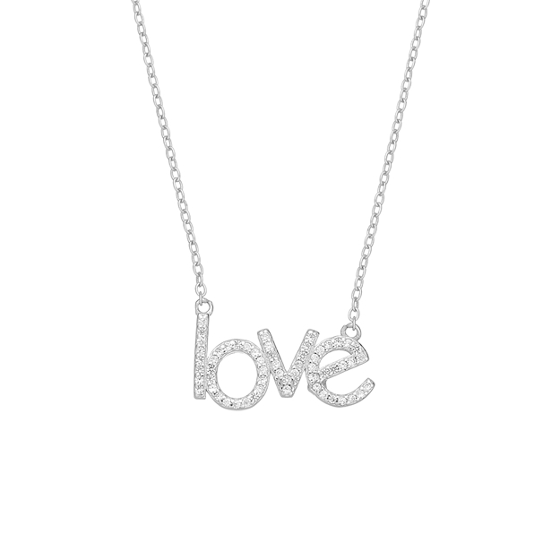 Εικόνα της ΑΣΗΜΕΝΙΟ ΚΟΛΙΕ 925 LOVE